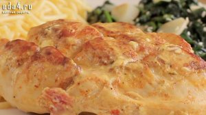 Сочная КУРИНАЯ ГРУДКА в сливочном соусе всего за 20 минут. Быстро и вкусно!