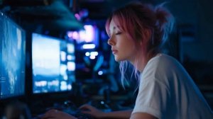 Futuristic Work Music _ Boost Focus, Productivity & Deep Workflow All Day