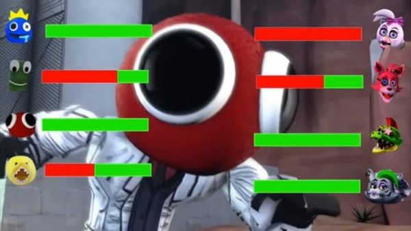 фнаф 9. против. радужных друзей