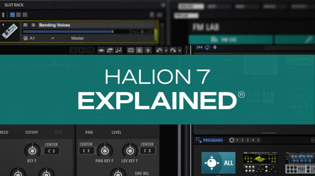 01. HALion 7 Interface Quick Start смотреть онлайн
