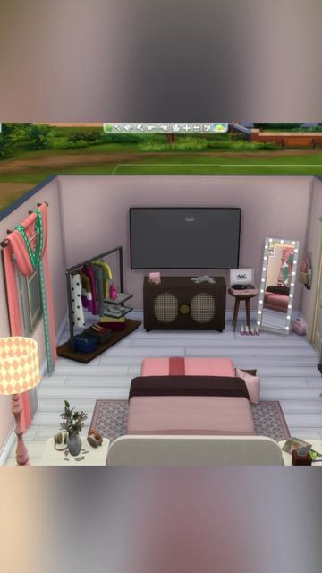 Строю спальню мечты в нежных тонах 💗 | The Sims 4 #sims4build #sims4 #строительство #снежок смотреть онлайн