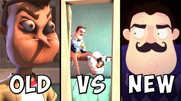 Hello Neighbor Song NEW vs OLD Version (2025 Remake VS 2017)
