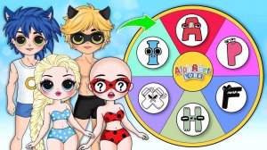 Семья Диснеевских принцесс РАЗОРИЛАСЬ, РАЗБОГАТЕЛА и РАЗБОГАТЕЛА на гигантских бумажных куклах и под