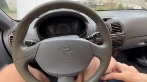 Hyundai Accent 2005 год с кондиционером (краткий обзор)