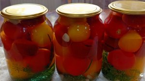 Готовим сладкие помидоры с лимонной кислотой.