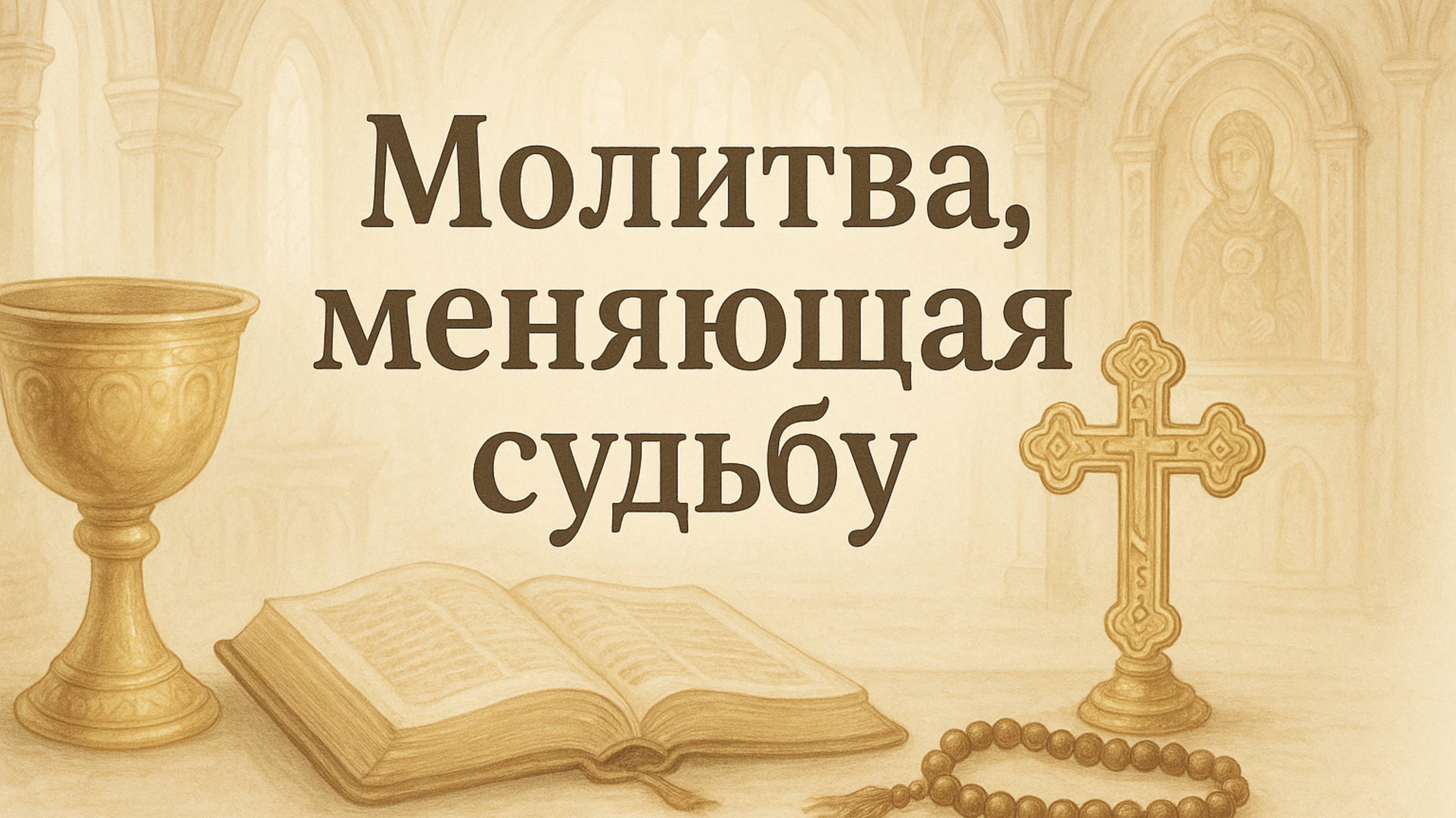 Молитва меняющая судьбу смотреть онлайн