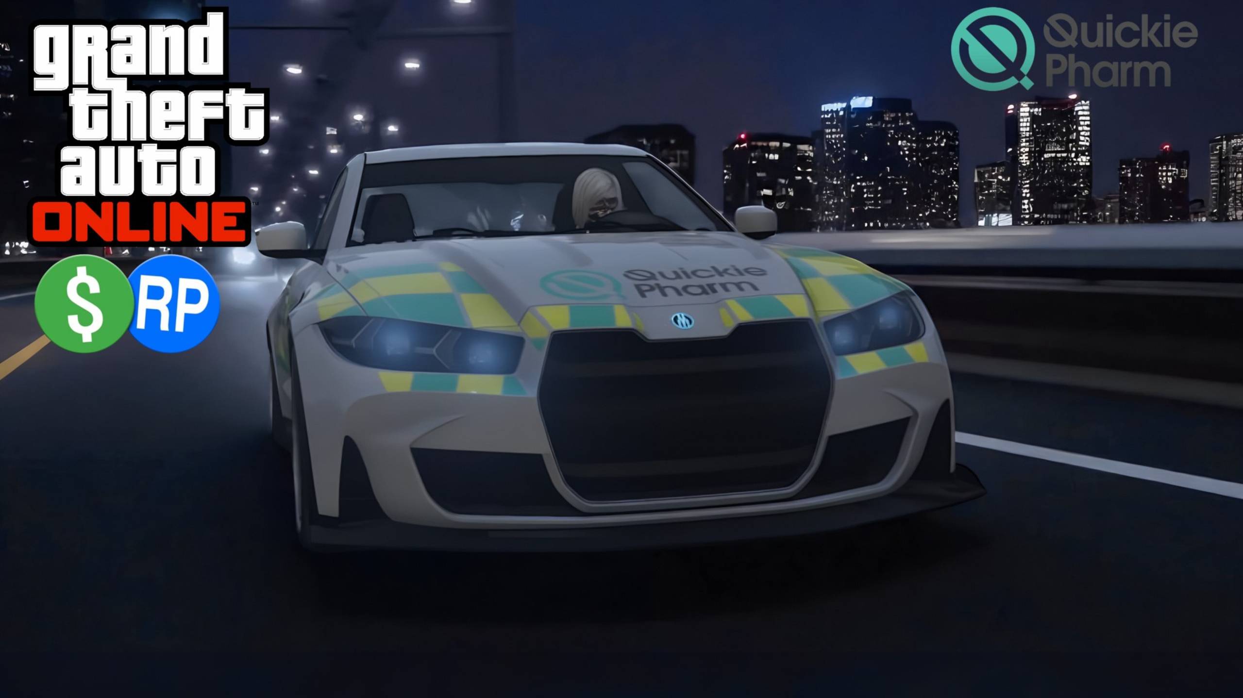 Развоз медикаментов Quickie Pharm за двойную награду в GTA ONLINE смотреть онлайн