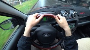 ЕДУ НА ЛАДЕ ГРАНТЕ СЕРДОЛИК - ВИД ОТ ПЕРВОГО ЛИЦА!