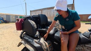 5-й день на Камышеватской косе в автодоме.