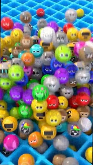 Мячики Спрунки падают в лунки