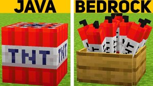 20 ОТЛИЧИЙ МАЙНКРАФТ БЕДРОК VS ДЖАВА! ЧТО ЛУЧШЕ?