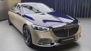 Mercedes Maybach S680 V12 2025 - Звук, Интерьер и Экстерьер