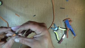 Соединение медного провода