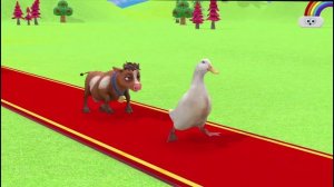 Мультики про зверей. Занимательное видео для детей про красочных зверят.