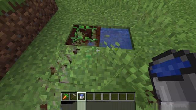 Minecraft но я сажаю морковку за каждого подписчика