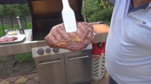 КАК ПРАВИЛЬНО ПРИГОТОВИТЬ СТЕЙК НА ГРИЛЕ?) ПОКАЗЫВАЮ!) ГОТОВИМ НА ГАЗОВОМ ГРИЛЕ PRIMELINER!)
