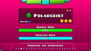 Geometry Dash - Level 3: Polargeist (All Coins)