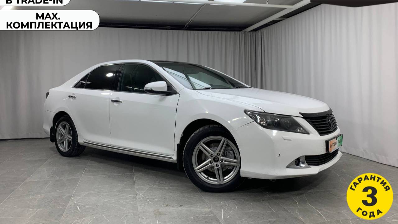 Обзор Toyota Camry 2012 года выпуска смотреть онлайн