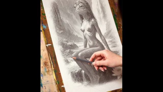 Урок рисования 215