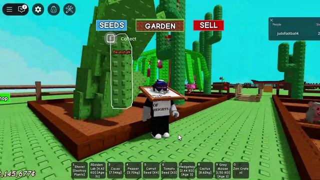 Roblox Играю в grow a garden Получил 3 миллиона в новом обновлении