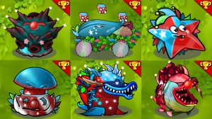 PVZ Fusion 2.7: Королевская битва! 1 Fusion-растение VS 5000 Обсидиановых Королев-Зомби в Боксах