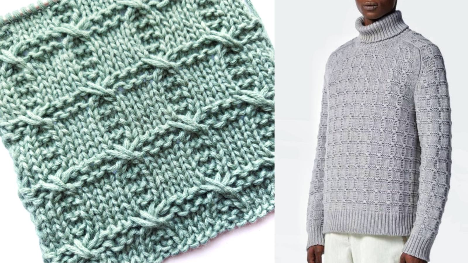 Универсальный рельефный узор спицами для вязания женских, мужских и детскихх изделий смотреть онлайн