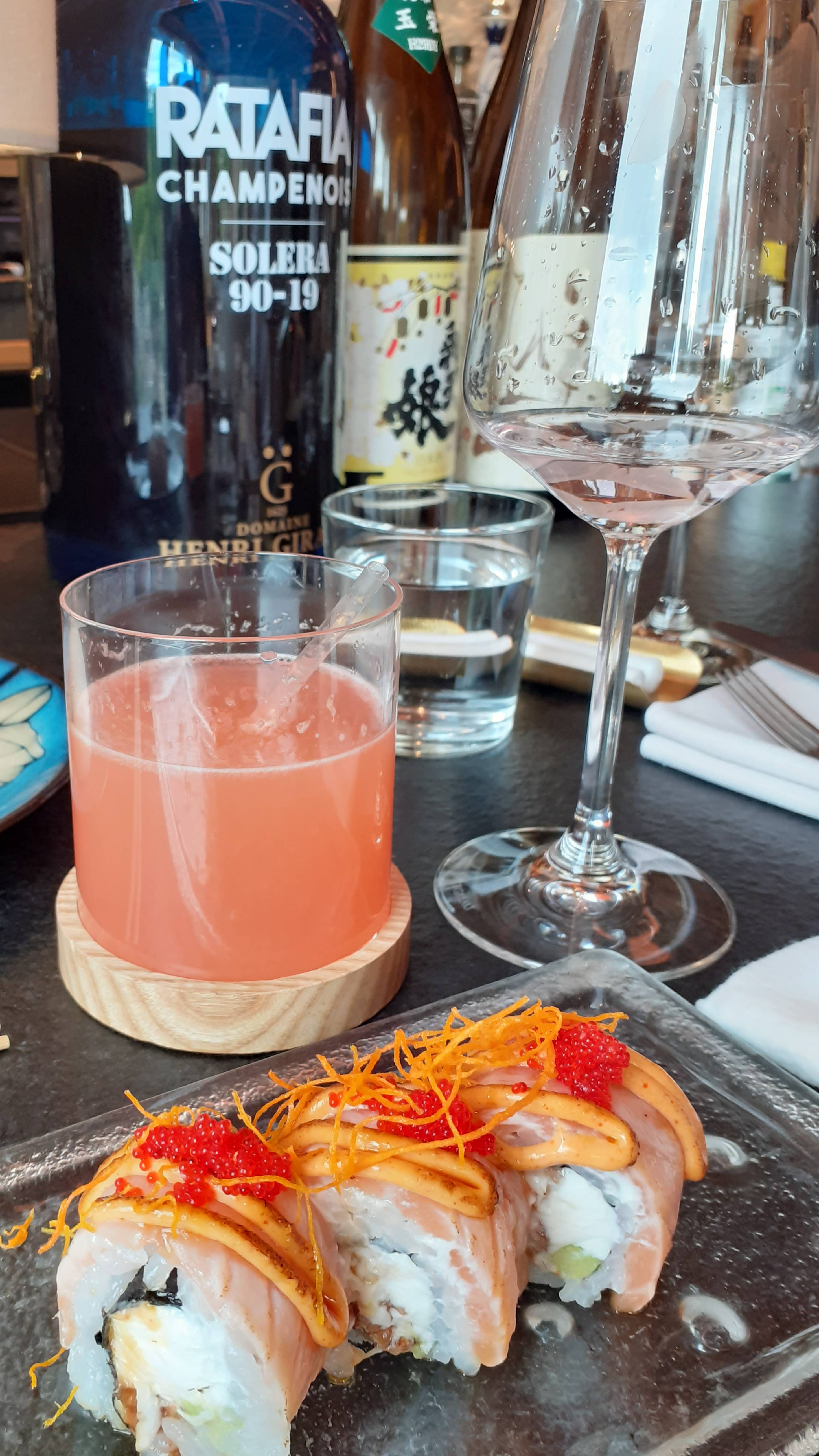 Ресторан Рётэй в японском саду...