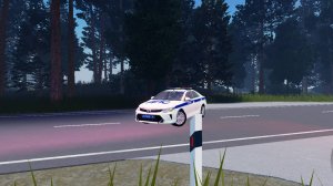 Погоня и Будни ДПС на провинции. Провинция (Roblox)