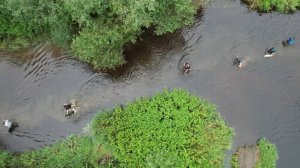 "В воду!" Ни шагу назад! Урок в реке.