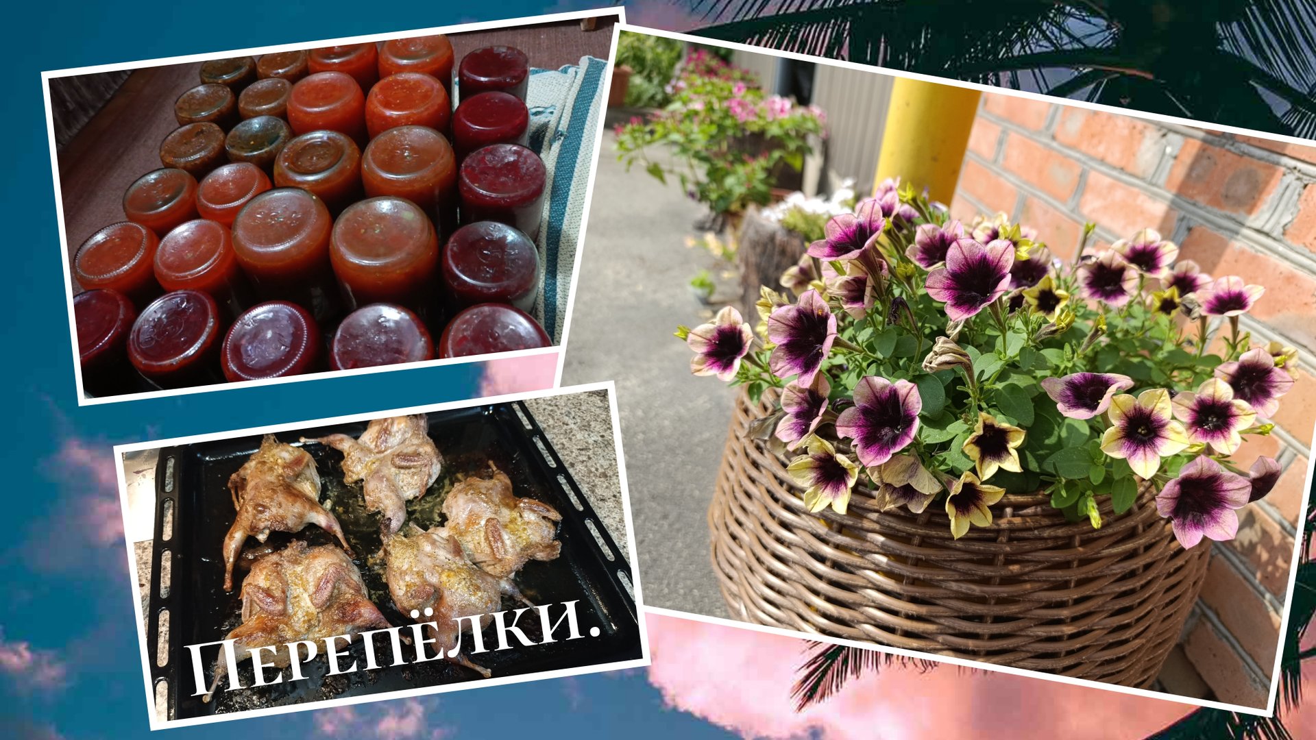 Заготовки на зиму... Лечо. Аджика.Свекольный салат. смотреть онлайн