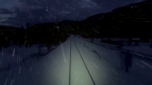 Поезд сквозь снег - глубокий сон под стук колес и шум ветра.