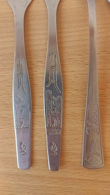 Сувенирные столовые приборы СССР (5)