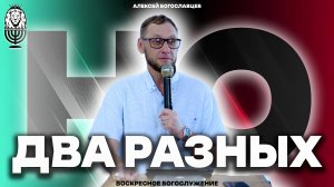 ДВА РАЗНЫХ «НО» | Алексей Богославцев