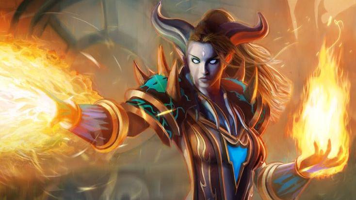 WOW/общение/Альянс/Маг огня смотреть онлайн