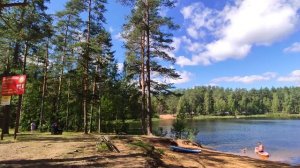 Green, lake