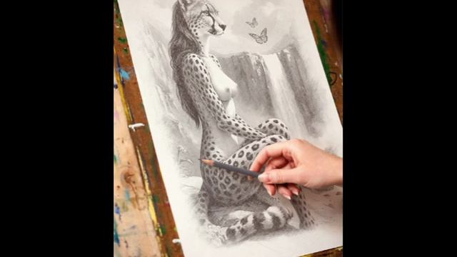 Урок рисования 209