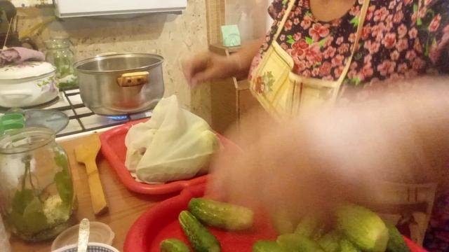 Солим огурчики, пяти минутка