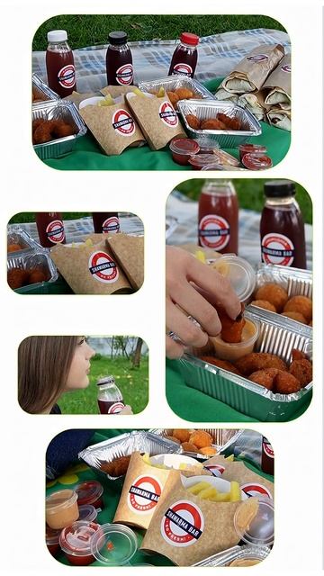 Shawarma Bar в стиле Pinterest