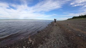 Классная рыбалка на Енисее. Ловля сига на закидушки.