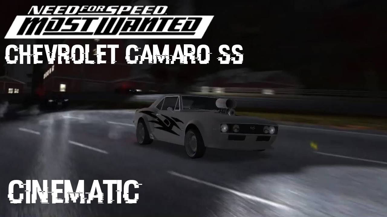 Need for Speed Most Wanted Chevrolet Camaro SS CINEMATIC