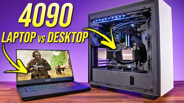 RTX 4090 Laptop vs Desktop - It’s not even close… смотреть онлайн