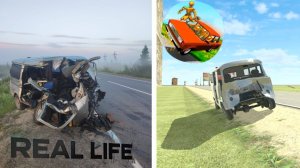 Авария на реальных событиях в ВАЗ Краш тест симулятор 2 #39