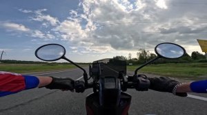 Прокатился на скутере 2025