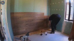 Крепление ламината на стену, все этапы монтажа своими руками