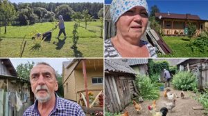 ЧЕМ ЗАНИМАЛИСЬ В ВОСКРЕСЕНЬЕ. ЛЁШИК РЕШИЛ УБРАТЬ КРАПИВУ У КУРОЧЕК.