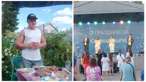 "Жизнь на пенсии".. Ездили на д/р к Демидке, а вечером заехали на праздник Вырицы.