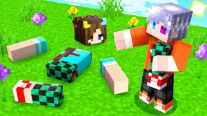 😨 Майнкрафт но МЫ РАЗВАЛИЛИСЬ НА ЧАСТИ!