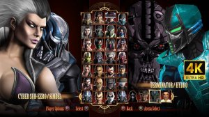 Игра за Cyber Sub-Zero & Young Sindel в Mortal Kombat Komplete Edition на PS3 Expert в 4K