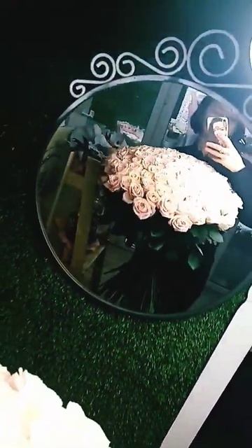 Нежная 101 роза#букеты #розы #цветы #роза#101