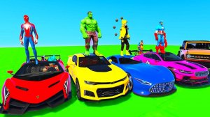 Мультики про машинки, супер гонки на машинах, гонки на машинах, человек-паук и супергерои.